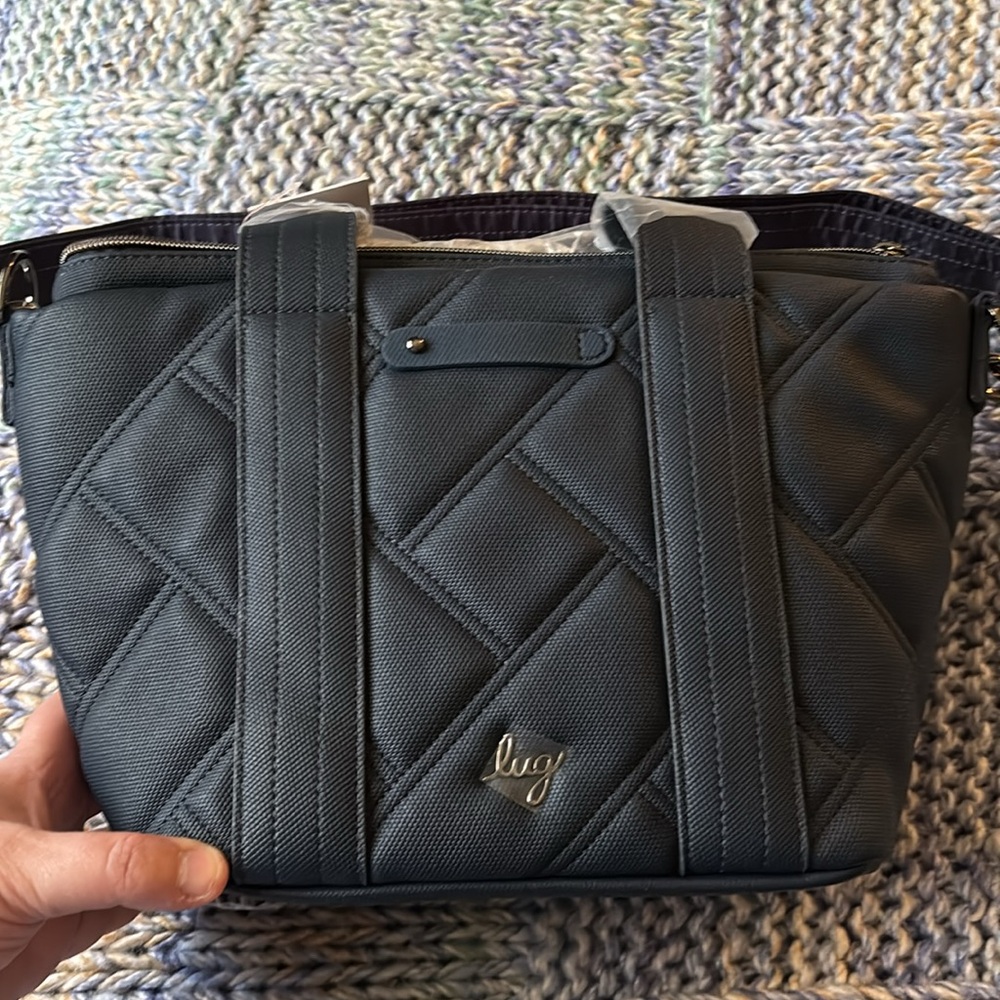 LUG Dory Matte Luxe Vegan Leather Tote